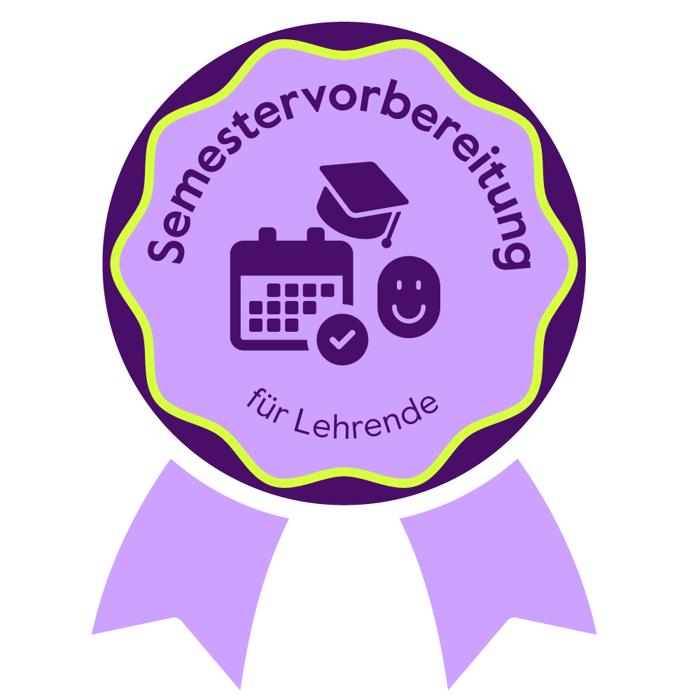 Semestervorbereitung für Lehrende